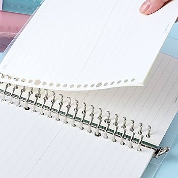 ちゅまるページ Amazon | QQZSG システム手帳 A5 B5*2 手帳 20穴 リフィル メモ